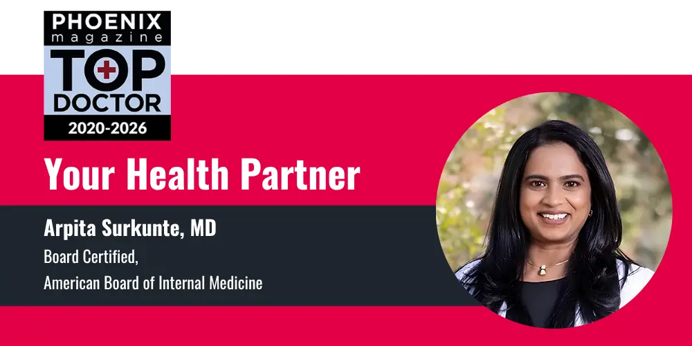 Concierge Primary Care Chandler AZ Dr Arpita Board Certified Doctor